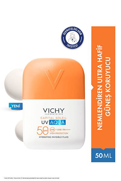 Vichy Capital Soleil Uv Aqua Spf50 Yüz Güneş Kremi 50ml