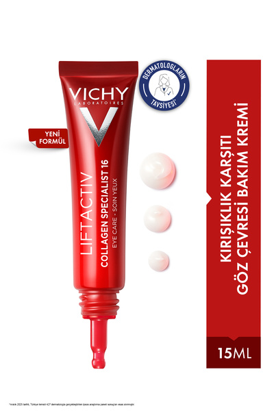 Vichy Liftactiv Collagen Specialist 16 Göz Kremi 15 ml