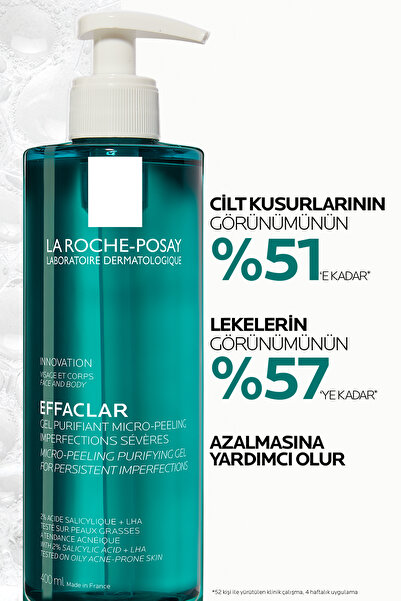 La Roche Posay Effaclar Micro Peeling Gel 400ml