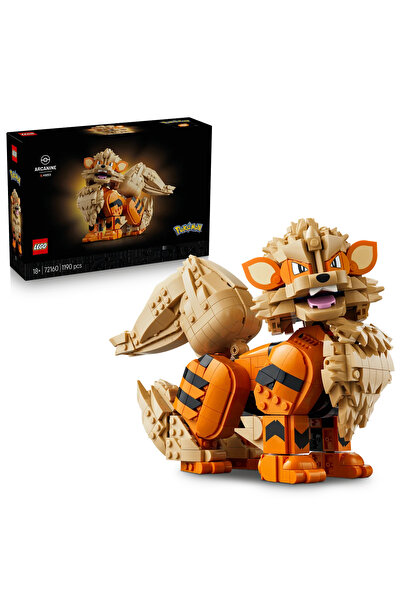 LEGO ® Pokémon™ Arcanine Pokémon Figure Building Set 72160