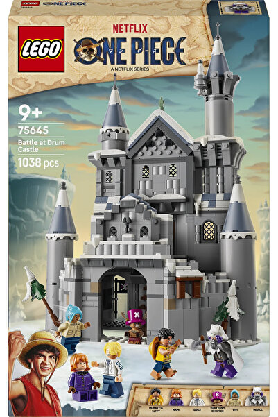 LEGO ®   ONE PIECE Drum Kalesi Savaşı Rol Yapma Oyuncağı 75645