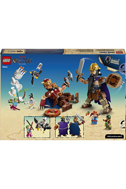 LEGO ® ONE PIECE Dorry vs. Brogy – Little Garden Devleri 75644 - 9+ için Oyuncak Yapım Seti (733P)