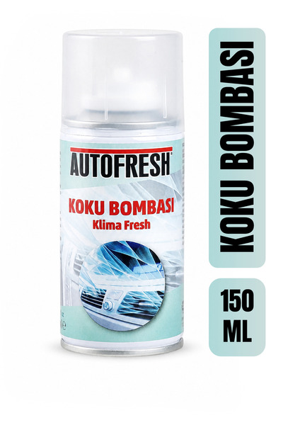 AutoFresh Koku Bombası Klima Fresh Klima Temizleyici Kötü Koku Giderici Sprey...