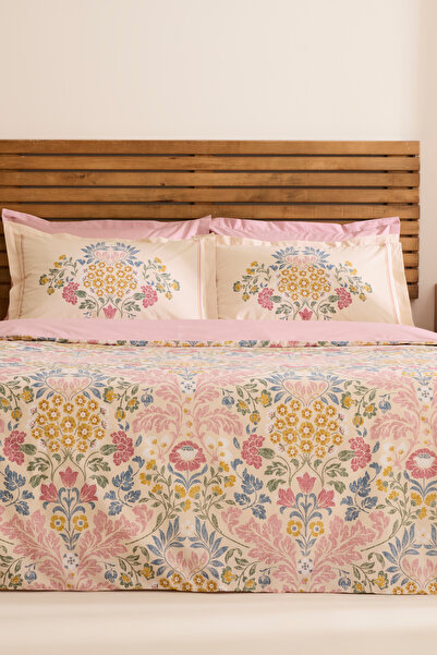 Karaca Home Grandis %100 Pamuk Çift Kişilik Nevresim Takımı Multicolour