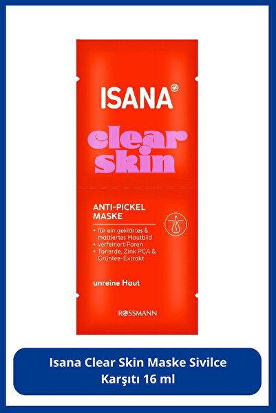 ISANA Clear Skin Maske Karşıtı, 2x8ml