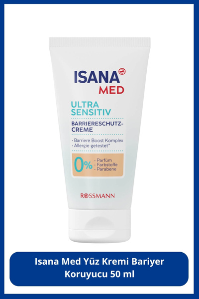 ISANA Med Yüz Kremi Bariyer Koruyucu 50 ml