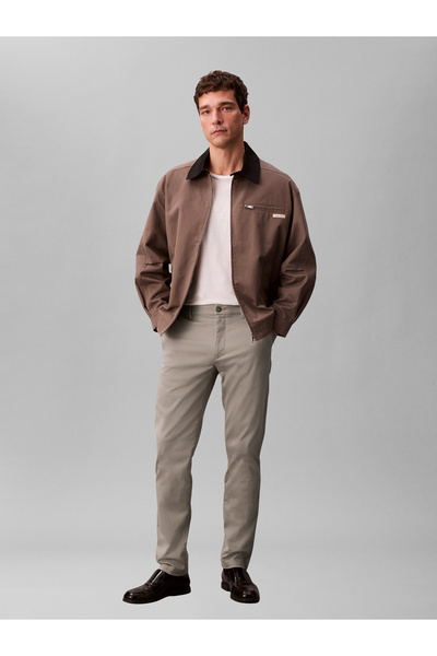Calvin Klein Úzké strečové chino kalhoty CTN