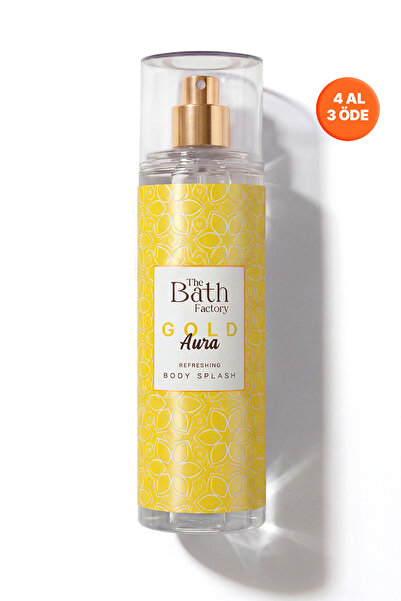 THE BATH FACTORY Gold Aura Vücut Spreyi 200 ml