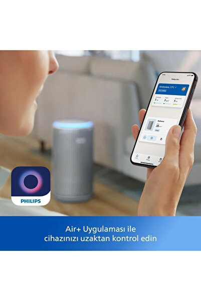 Philips 135 m² Wi-Fi HEPA Filtreli Otomatik Modlu Hava Temizleyici Nemlendiri...