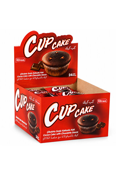 Elvan Cupcake 20 Gr. 24 Adet (1 Kutu)