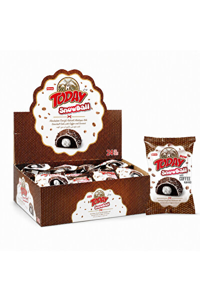 Elvan Today Snowball Kahveli Kek 35 Gr. 24 Adet (1 Kutu)