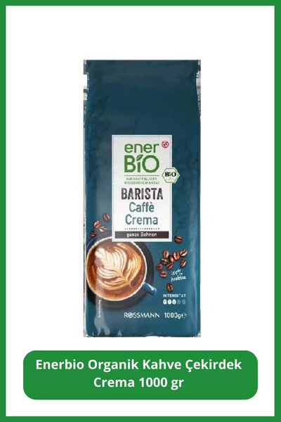 enerBio Ener Bio Crema Organik Çekirdek Kahve 1000 Gr.