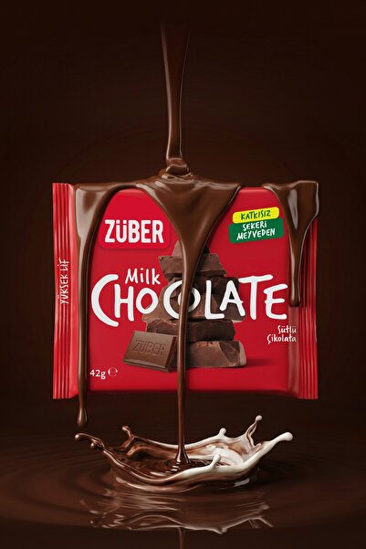 Züber Sütlü Çikolata 42g x 6 Adet