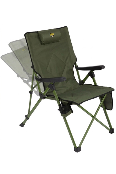 Funky Chairs Comfort 3 Kademeli Katlanabilir Kamp Sandalyesi – Haki