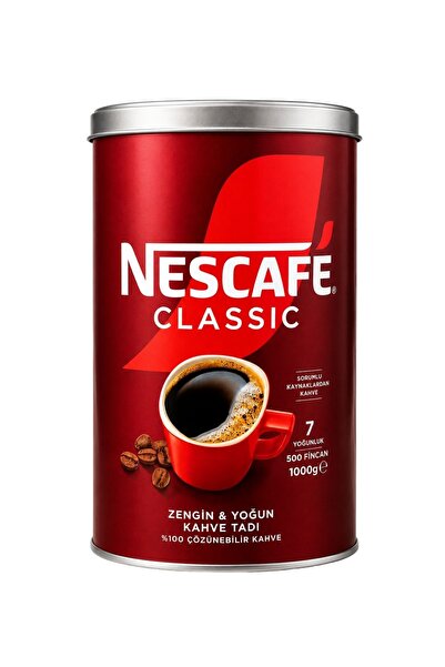 Nescafe Classic Teneke Kutu 1000 gr Coffee Mate 2000 gr Kahve Kreması