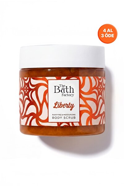 THE BATH FACTORY Nemlendirici Ve Arındırıcı Liberty Vücut Peelingi 300 gr