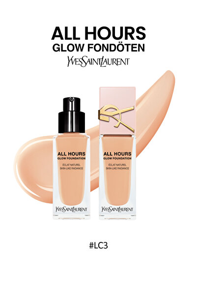 Yves Saint Laurent All Hours Glow Foundation Likit Fondöten LC3 3614274403220