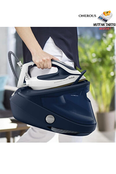 TEFAL 8 Bar Pro Express Buhar Kazanlı Ütü, 590 g/dakika Güçlü Buhar, Anti-Kir...