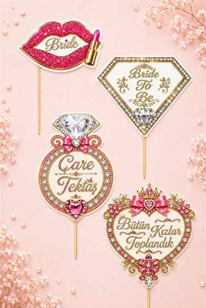 Huzur Party Store Bride To Be Konuşma Balonu Pankart 10 Adet 30 cm Bekarlığa Veda Gelin Partisi Fotoğraf Aksesuarı