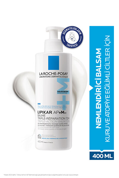 La Roche Posay Lipikar Baume Nemlendirici Balsam AP Kuru/Atopiye Eğilim Göste...