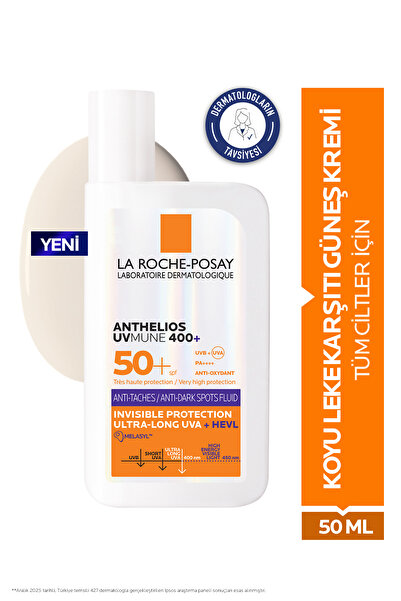 La Roche Posay Anthelios Uvmune Anti Dark Spots Fluid Lekeli Ciltler İçin Yük...