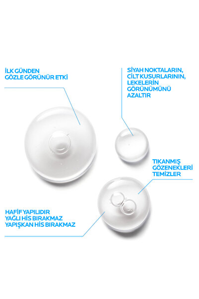 La Roche Posay Effaclar Yağlı ve Akneye Eğilim Gösteren Ciltler İçin Peeling Etkili Leke Karşıtı Serum 30 ml