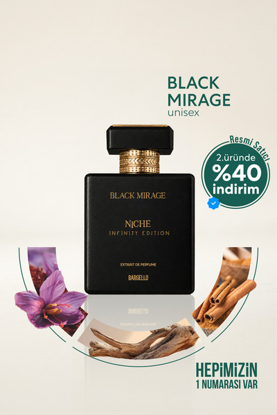Bargello NICHE INFINITY BLACK MIRAGE UNISEX 100 ml EXTRAIT DE PERFUME
