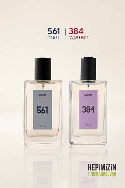 Bargello Kadın & Erkek Parfüm Seti 384 Floral 561 Fresh 50 ml Edp