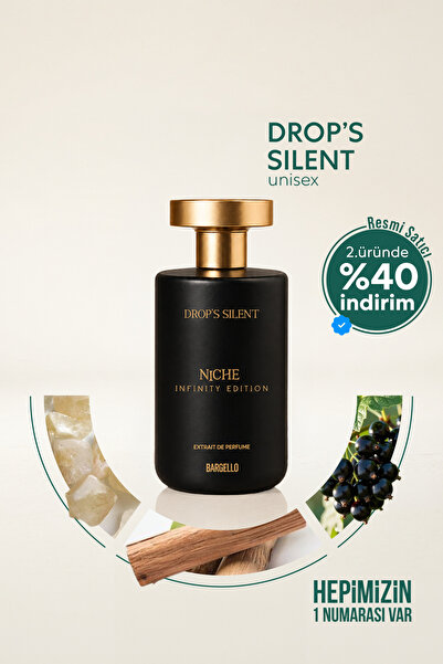 Bargello NICHE INFINITY DROP'S SILENT UNISEX 100 ml EXTRAIT DE PERFUME