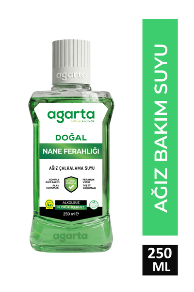 Agarta 250 Ml Ağız Bakım Suyu Ferah Nefes Alkolsüz