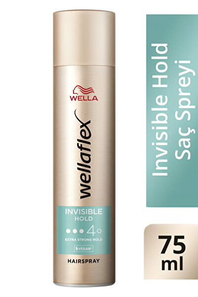 Wella Wellaflex Invisible Hold Görünmez Tutuş Sağlayan Saç Spreyi Extra Stron...