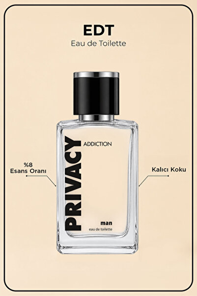 Privacy Addiction Man Edt 50 Ml Erkek Parfüm