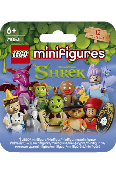 LEGO ®   Minifigures Shrek Series 71053 - Toy Building Set for Children 6 Years and Older (7 Pieces)