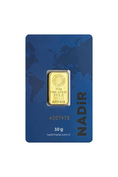 Nadir Gold 10 gr 24 Ayar Gram Altın.