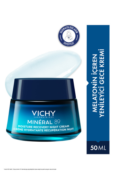 Vichy Mineral 89 Melatonin İçeren Yenileyici Gece Kremi