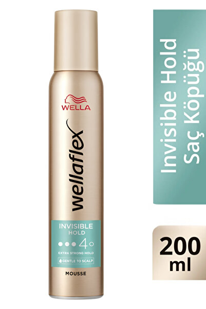 Wella Wellaflex Invisible Hold Görünmez Tutuş Sağlayan Saç Köpüğü Extra Stron...