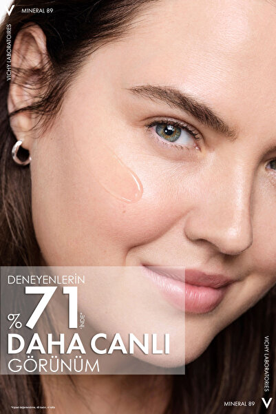 Vichy Mineral 89 Kuru Ciltler İçin Nemlendirici Bakım Rutini: Mineral 89 Serum 30 ml & Krem 15 ml