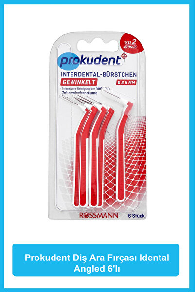 prokudent Diş Ara Fırçası Idental Angled 6'lı
