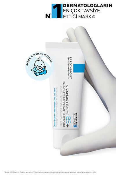 La Roche Posay Hassas Ciltler İçin Bakım Seti: Cicaplast Baume B5+ Krem 40 ml x2 & Anthelios Yüz Güneş Kremi 15 ml