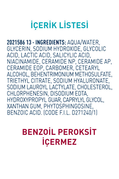 CeraVe Salisilik Asit & Glikolik Asit İçerikli Yağlı ve Akneye Eğilim Gösteren Ciltlere Özel Yüz Kremi 40ML