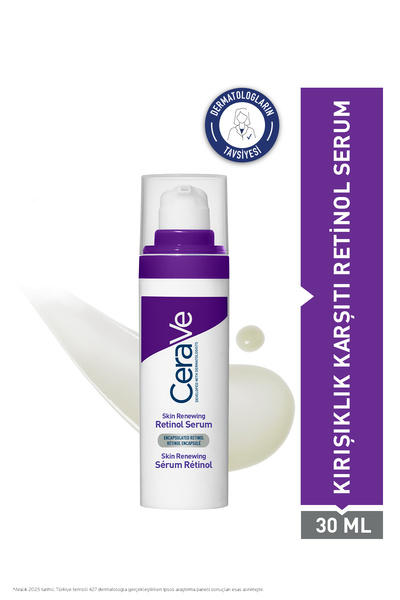 CeraVe Skin Renewing Cilt Yenileyici Kırışıklık Karşıtı Retinol Serum 30 ML