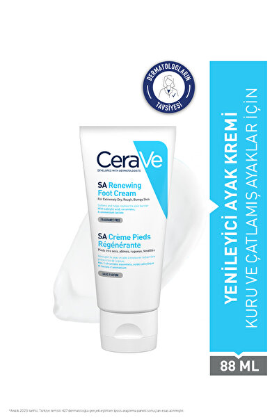 CeraVe Sa Renewing Foot Cream 88 Ml - Yenileyici Ayak Krem