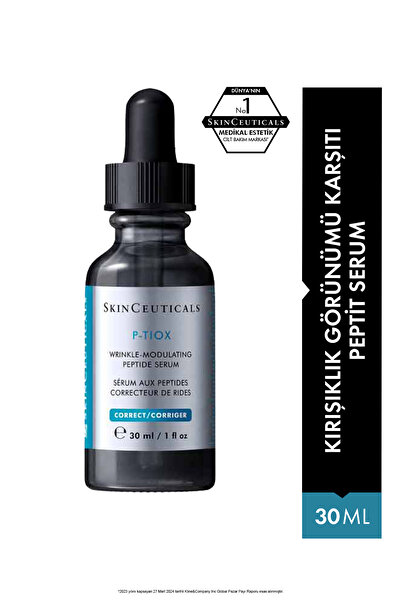 SkinCeuticals P-tiox  İnce Çizgi ve Yaşlanma Karşıtı Peptit Serum 30ml