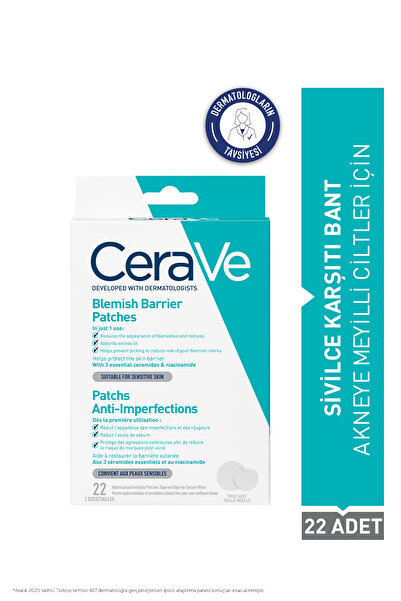CeraVe Salisilik Asit & Seramid İçerikli Sivilce Karşıtı Bantlar 22 adet