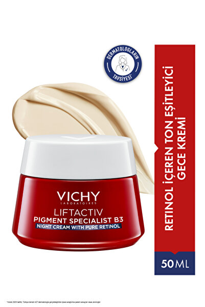 Vichy Liftactiv Pigment Specialist B3 Cilt Tonu Eşitleyici Retinol İçeren Gec...