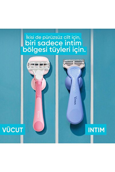 Gillette Venus Bikini Bölgesine Özel 3 Adet Yedek Başlık