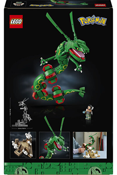 LEGO ®   Pokémon ™   Rayquaza Dekor Figür Yapım Seti 72168