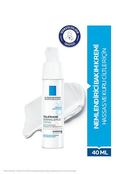La Roche Posay Toleriane Dermallergo Creme Hassas ve Kuru Ciltler İçin Nemlendirici Bakım Kremi 40 ml