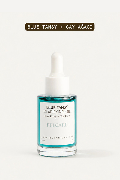 pel care Blue Tansy Clarifying Oil - Akne Karşıtı Dengeleyici Botanik Yüz Yağı