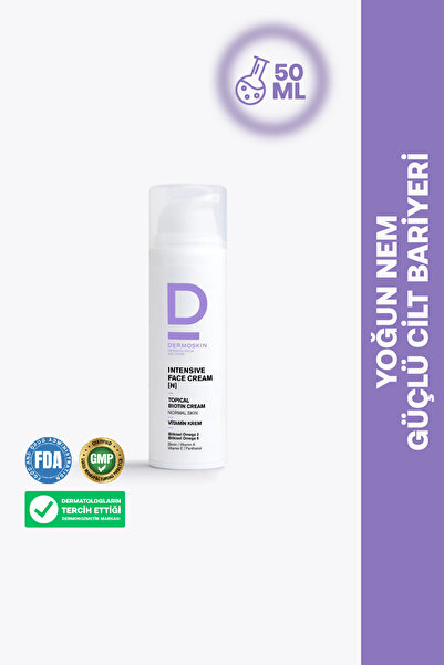 Dermoskin Intensive Face Topicalbiotin Cream(N) | Normal Ciltler İçin Nemlend...